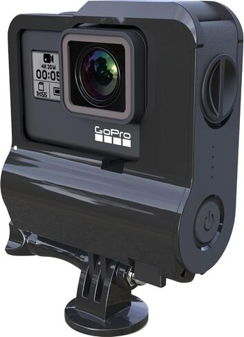 حافظة بطارية ممتدة لمدة 10-9 ساعات متوافقة مع ملحقات GoPro Hero 11,10 و9 السوداء لكاميرا GoPro Hero السوداء مقاومة للماء (33 قدمًا تحت الماء)، مقاومة للغبار، من 0F إلى 110F in Saudi Arabia