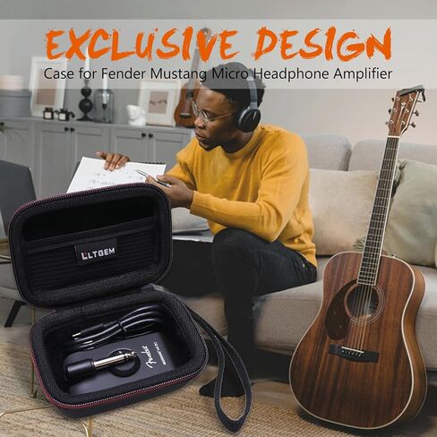 حافظة حمل LTGEM لمضخم سماعات الرأس Fender Mustang Micro/Mustang Micro Plus (الجراب فقط) in Saudi Arabia