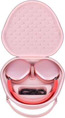 Hard Case for AirPods Max, Travel Carrying Headphone Case with Sleep Mode, AirPods Max Sturdy Protective Portable Storage Organizer Bag, Green in Saudi Arabia