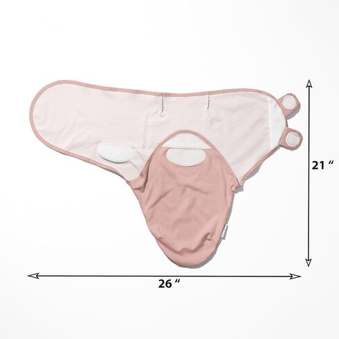 Cotton Swaddle Wrap, 100% Knitted Organic Cotton, Easy Adjustable Newborn Velcro Swaddle for Boys & Girls, Improves Sleep & Calms Startle Response, 0-3 Months, Pack of 3 (Nordic Edition 1) in Saudi Arabia