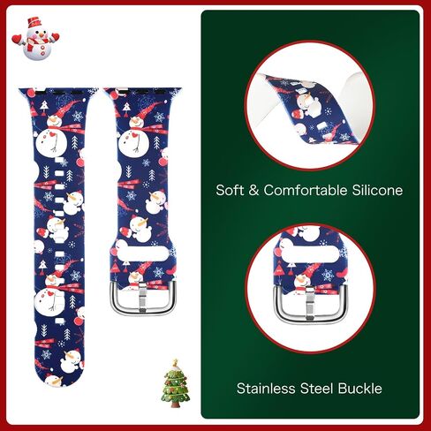 3Pack Halloween Bands Work with Apple Watch Band 38mm 40mm 41mmfor Women Girl, Silicone Strap for Apple Watch Bands Gift, Soft Festival Bands for iwatch Bands Series 10 9 8 7 6 5 4 3 2 1 SE Men Boy - StyleC55+159+160 in Saudi Arabia