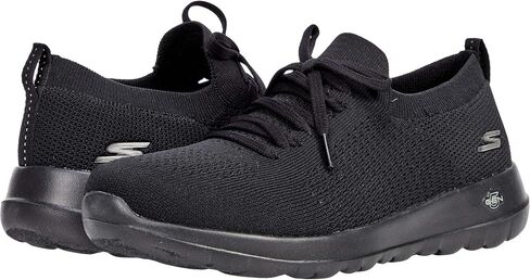 Skechers Women's Go Walk Joy Knit Slip on with Laces Sneaker in Saudi Arabia