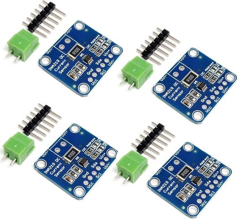 4 PCS INA219 I2C Bi-Directional DC Current Power Supply Sensor Breakout Module Compatible with Arduino Raspberry Pi in Kuwait