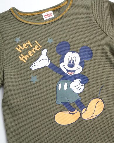 Disney Baby Boys’ Mickey Mouse Jogger Set – Long Sleeve Thermal Top and Fleece Sweatpants (12M – 7) in Saudi Arabia