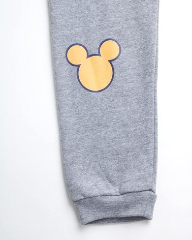 Disney Baby Boys’ Mickey Mouse Jogger Set – Long Sleeve Thermal Top and Fleece Sweatpants (12M – 7) in Saudi Arabia