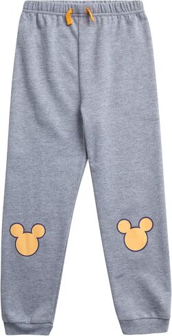 Disney Baby Boys’ Mickey Mouse Jogger Set – Long Sleeve Thermal Top and Fleece Sweatpants (12M – 7) in Saudi Arabia
