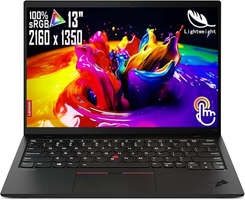 Lenovo ThinkPad X1 Nano Business Laptop, 13" 2K Touchscreen, Intel Core i7-1180G7 Processor, 16GB RAM, 256GB SSD, Fingerprint Reader, Backlit KB, IR Webcam, Wi-Fi 6, Windows 10 Pro, Carbon Fiber in Saudi Arabia