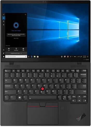 Lenovo ThinkPad X1 Nano Business Laptop, 13" 2K Touchscreen, Intel Core i7-1180G7 Processor, 16GB RAM, 256GB SSD, Fingerprint Reader, Backlit KB, IR Webcam, Wi-Fi 6, Windows 10 Pro, Carbon Fiber in Saudi Arabia