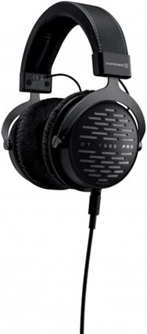 سماعات رأس Beyerdynamic DT 1990 PRO 250 Ohm Open Studio (710490) مع حافظة سماعة الرأس بالحجم الكامل، وحامل سماعة الرأس وقطعة قماش للتنظيف من الألياف الدقيقة in Kuwait