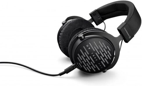 سماعات رأس Beyerdynamic DT 1990 PRO 250 Ohm Open Studio (710490) مع حافظة سماعة الرأس بالحجم الكامل، وحامل سماعة الرأس وقطعة قماش للتنظيف من الألياف الدقيقة in Kuwait