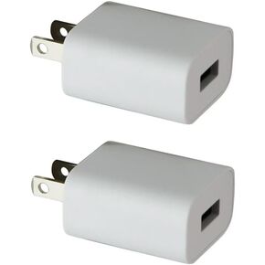 UL Certified USB Wall Charger Power Supply 5v 1.5A (1500mA) Universal Portable Travel Power Adapter Plug Block High Speed for iPhone iPad iPad Samsung HTC LG iPod Nokia Travel Office Home Use
