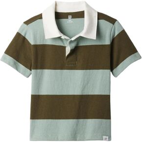 GAP Baby Boys' Short Sleeve Rugby Tee
