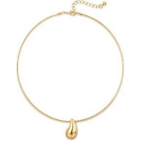 INNERDIVA Gold Conch Shell Necklace for Women Seashell Necklace Boho Necklaces Summer Beach Jewelry Accessories
