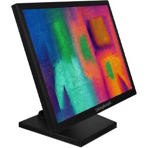 17" Square 1280x1024 10-Point Multi Touch Screen Monitor with HDMI, VGA, Type B Ports, 75Hz, 4:3 Aspect Ratio, VESA Wall Mountable, Ajustable Stand, PC Monitor for PC POS Machine Win 10 11