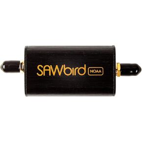 Nooelec SAWbird NOAA - Premium LNA and Saw Filter for Weather Satellite Applications. Ultra-Low Noise Amplifier Module to Capture NOAA (APT) & Meteor M2 Images. 137MHz Center Frequency, 20dB Gain