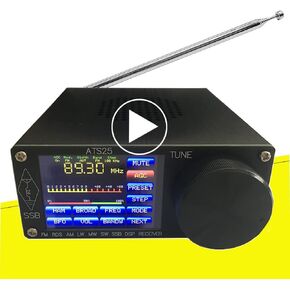 TEF86 Digital DSP Radio FM 65-108Mhz TEF6686 SW/MW/LW AM 144-27000Khz Big Speaker Nice Sound
