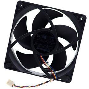Deal4GO 12V Chassis Cooling Fan Cage Fan (NO Metal Bracket) 5WJTM 05WJTMreplacement for Dell XPS 8950 8960 Precision 3660 3650 Alienware R13