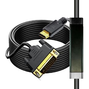 Micro HDMI to DVI Adpter Cable 3FT, Micro HDMI Male to DVI 24+1 DVI-D Cable Connector for Monitor/Display/Projector Video Converter Cord