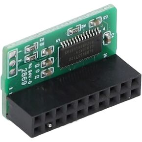 TPM 2.0 Cryptographic Security Module 20 Pin for SuperMicro AOM TPM 9665H TCG 2.0, Wide Compatibility, Secure Encryption Support