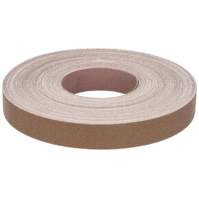 Norton Metalite Cloth Backed Sandpaper Roll, 180 Grit Sandpaper, Woodworking and Automotive Sandpaper, 1 Inch Wide, Continuous Roll of 50 Yards