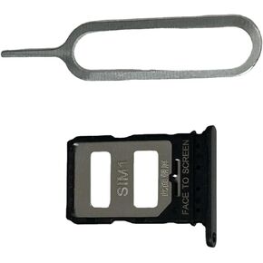 OEM Dual SIM Card Tray Holder Slot+Pin Replacement for Xiaomi 13T Pro Black