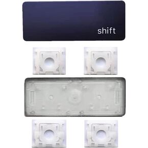 Replacement Individual Right Shift Key Cap and Hinges are Applicable for MacBook Pro/Air Model A2141 A2251 A2289 A2179 A2337 A2338 A2442 A2485 A2779 A2780 A2941 A2918 A2992 A2681 A2941 2019-2023 Year
