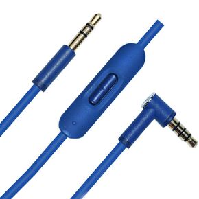 Aquelo Replacement Audio Cable Cord with Inline Mic and Volume Control Compatible with Beats by Dr Dre Headphones Solo/Studio/Pro/Detox/Wireless/Mixr/Executive/Pill, Purple