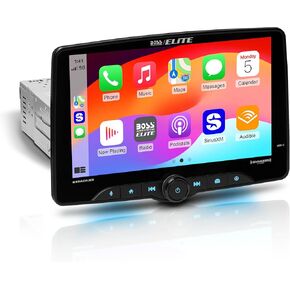 BOSS Audio Systems Elite BE9ACP.WX Single DIN Car Stereo Wireless Apple CarPlay, Android Auto, 9 Inch Touchscreen, Sirius XM-Ready, Bluetooth