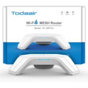 WiFi 6 Router｜Mesh Router｜AX1800 Mbps｜Dual Band｜3 Gigabit LAN Ports｜SDWAN｜Coverage Radius 250 ft｜128 Devices in Kuwait