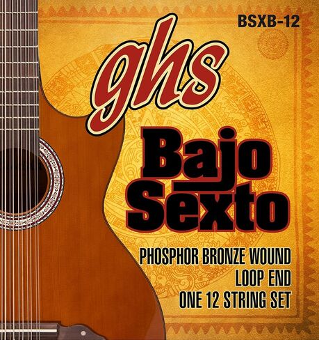 سلاسل GHS GHS فوسفور برونزية Bajo Quinto Strings-Loop End (BSXB-10) in Kuwait