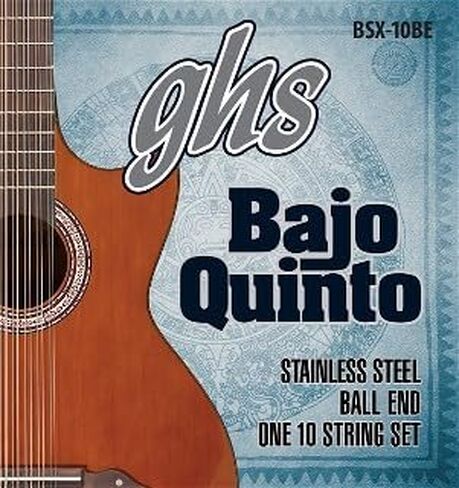 سلاسل GHS GHS فوسفور برونزية Bajo Quinto Strings-Loop End (BSXB-10) in Kuwait