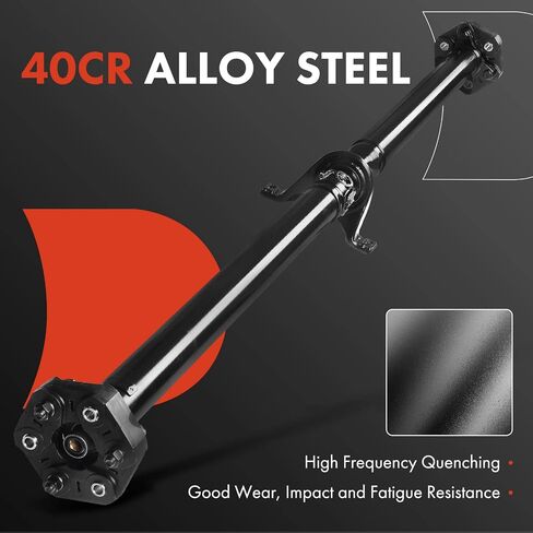 A-Premium Rear Complete Drive Shaft Prop Shaft Driveshaft Assembly Compatible with Dodge Challenger 2015 2016 2017 2018 2019, RWD, Automatic Transmission, Replace# 52123980AD, 68272626AD in Saudi Arabia