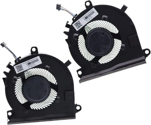 Deal4GO 2-PCS CPU or GPU Cooling Fan L77560-001 L77558-001 Replacement for HP Pavilion Gaming 15-EC 16-A 15z-EC000 15-EC0000 15-EC1073DX 16-A0032DX in Saudi Arabia