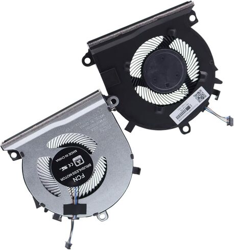 Deal4GO 2-PCS CPU or GPU Cooling Fan L77560-001 L77558-001 Replacement for HP Pavilion Gaming 15-EC 16-A 15z-EC000 15-EC0000 15-EC1073DX 16-A0032DX in Saudi Arabia