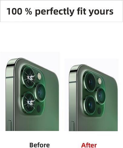 wahci Back Camera Glass Replacement Compatible with iPhone 12 Pro, with Lens Protector, Reparing Tool, No Glue Required, Strong bonding, Easy and Fast Installation in Saudi Arabia