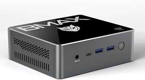 كمبيوتر مصغر Bmax B5 i5-5250U 8GB RAM/256GB كمبيوتر مكتبي صغير HDMI/Mini DP/Type C كمبيوتر مصغر in Kuwait