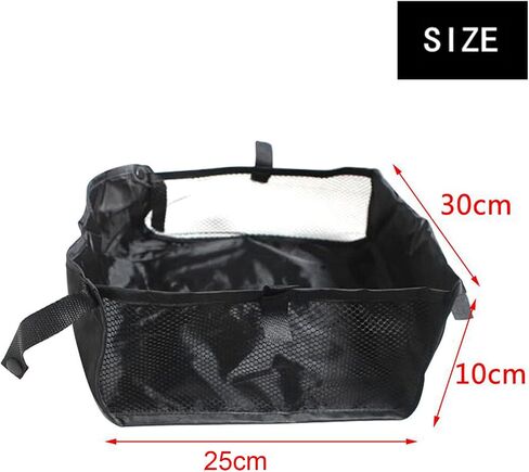 Baby Stroller Bottom Basket, Infant Pushchair Pram Bottom Basket Under Baby Stroller Oxford Fabric Storage Basket for Shopping Baby Nappy Storage Case Pouch Replacement in Saudi Arabia