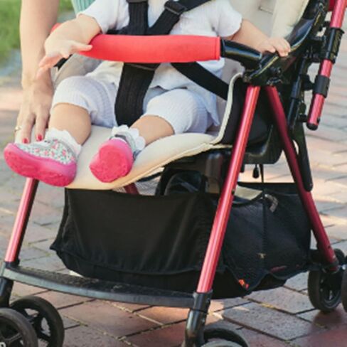 Baby Stroller Bottom Basket, Infant Pushchair Pram Bottom Basket Under Baby Stroller Oxford Fabric Storage Basket for Shopping Baby Nappy Storage Case Pouch Replacement in Saudi Arabia