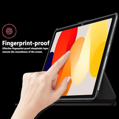واقي شاشة مكون من قطعتين متوافق مع Xiaomi Redmi Pad SE 11.0 بوصة، [وضوح عالي الدقة] [9 صلابة] استبدال الزجاج المقسى لـ Xiaomi Redmi Pad SE 11.0 بوصة in Kuwait