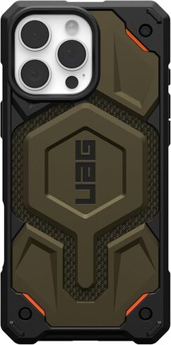 URBAN ARMOR GEAR UAG Designed for iPhone 16 Pro Max Case 6.9" Monarch Pro - Compatible with MagSafe Charging Rugged Heavy Duty Shockproof Anti-Slip Military Grade Protective Cover, Kevlar Black in Kuwait