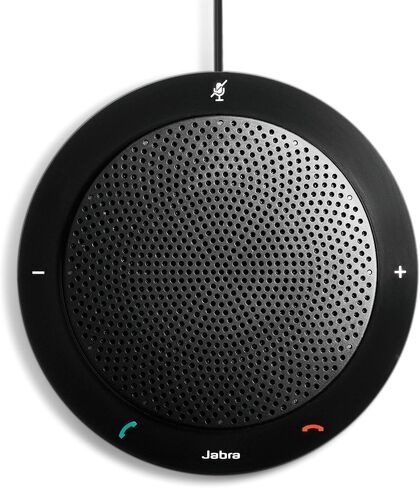 Jabra Speak PHS001U 410 USB Speakerphone for Skype and VoIP Calls - U.S. Retail Packaging (Renewed) in Saudi Arabia