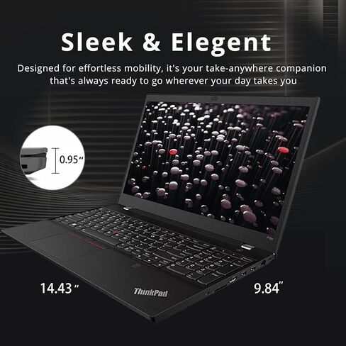لاب توب لينوفو ثينك باد P15v الجيل 3 للأعمال، شاشة 15.6 بوصة فل اتش دي، انتل كور i7-12800H، نفيديا كوادرو T1200، ذاكرة وصول عشوائي DDR5 سعة 32 جيجا، 1 تيرابايت اس اس دي، كاميرا ويب، قارئ FP، لوحة مفاتيح بإضاءة خلفية، واي فاي 6، ويندوز 11 برو، أسود in Saudi Arabia