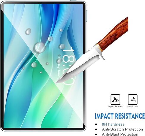 2 Pack Compatible with Teclast P50 Tab 11 Screen Protector,Full Coverage 9H Tempered Glass Film,HD Clear Scratch Resistant,Bubble-Free for Teclast P50 Tab 11 Screen Protector in Saudi Arabia