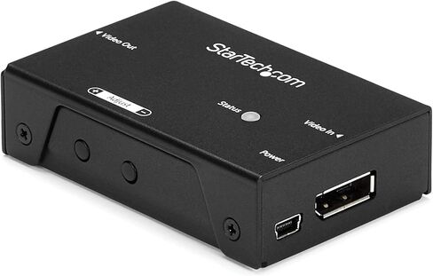 StarTech.com 33ft (10m) 8K 60 هرتز HDMI إشارة معززة، نشط HDMI 2.1 مكرر مضمن ومضخم إشارة فيديو يصل إلى 8K 60 هرتز/4K 144 هرتز، موسع كابل HDMI مدمج (33FT-8K-HDMI-BOOSTER) in Kuwait