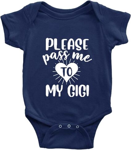 Please Pass Me To My GIGI Baby Long Sleeve Bodysuit in Saudi Arabia