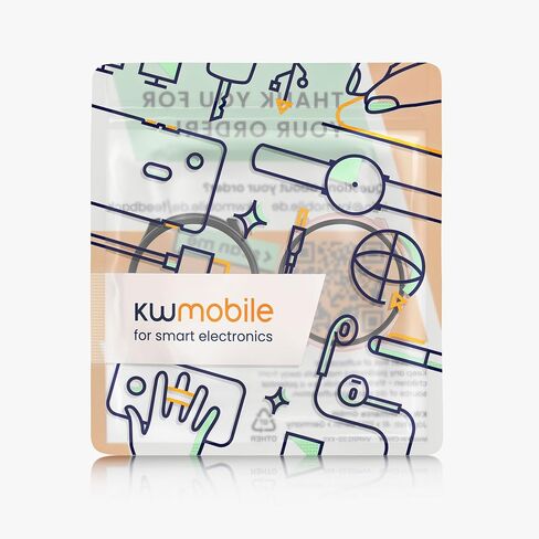 kwmobile Cover Comaptible with Garmin Forerunner 965 Covers - 2X Tempered Glass with Plastic Frame - Black/Dusty Pink in Saudi Arabia