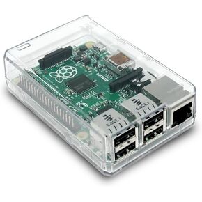 sb components Premium Transparent Closed Case for Raspberry Pi 2 Model B Good for Xbmc Users