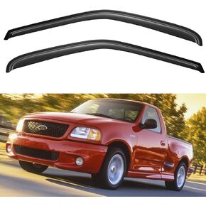 Window Visors Rain Guards for 2019 2020 2021 2022 2023 2024 Dodge Ram 1500 (New Body Style), Window Wind Deflectors Vent Shades for 19-24 Ram 1500 Crew Cab