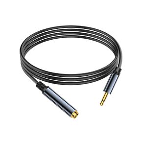 3.5mm to 6.35mm Audio Cable 1/8 inch Male to 1/4 inch Female Aux Audio Extension Cable Gold-Plated 3.5mm 1/8" Monaural Mini Mono Plug to to 6.35mm 1/4" TRS Jack Connector Adapter 5.9ft