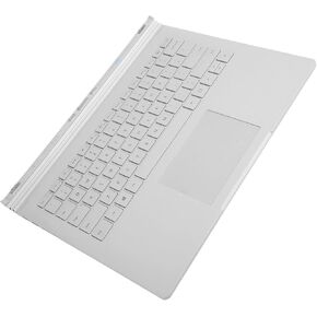 Keyboard for Surface Book 1, Portable Office Keyboard Multifunctional Keyboard Replacement Silver 1704 for Surface Book 1 Laptop